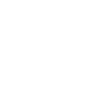 A white rectangular banner with an empty center.