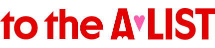 to the A❤️LIST" text logo in bold red letters.