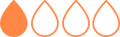 Solid orange background.